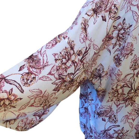 Pink Republic Floral Kimono size Large - Picture 8 of 10